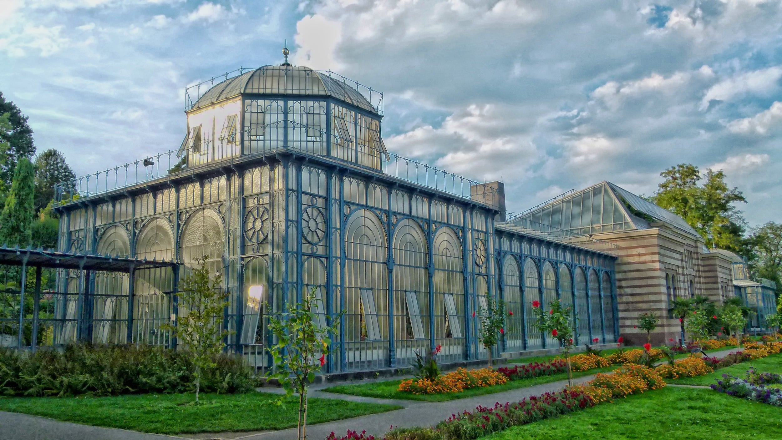 Gewächshaus der Wilhelma in Stuttgart für neue Bewohner